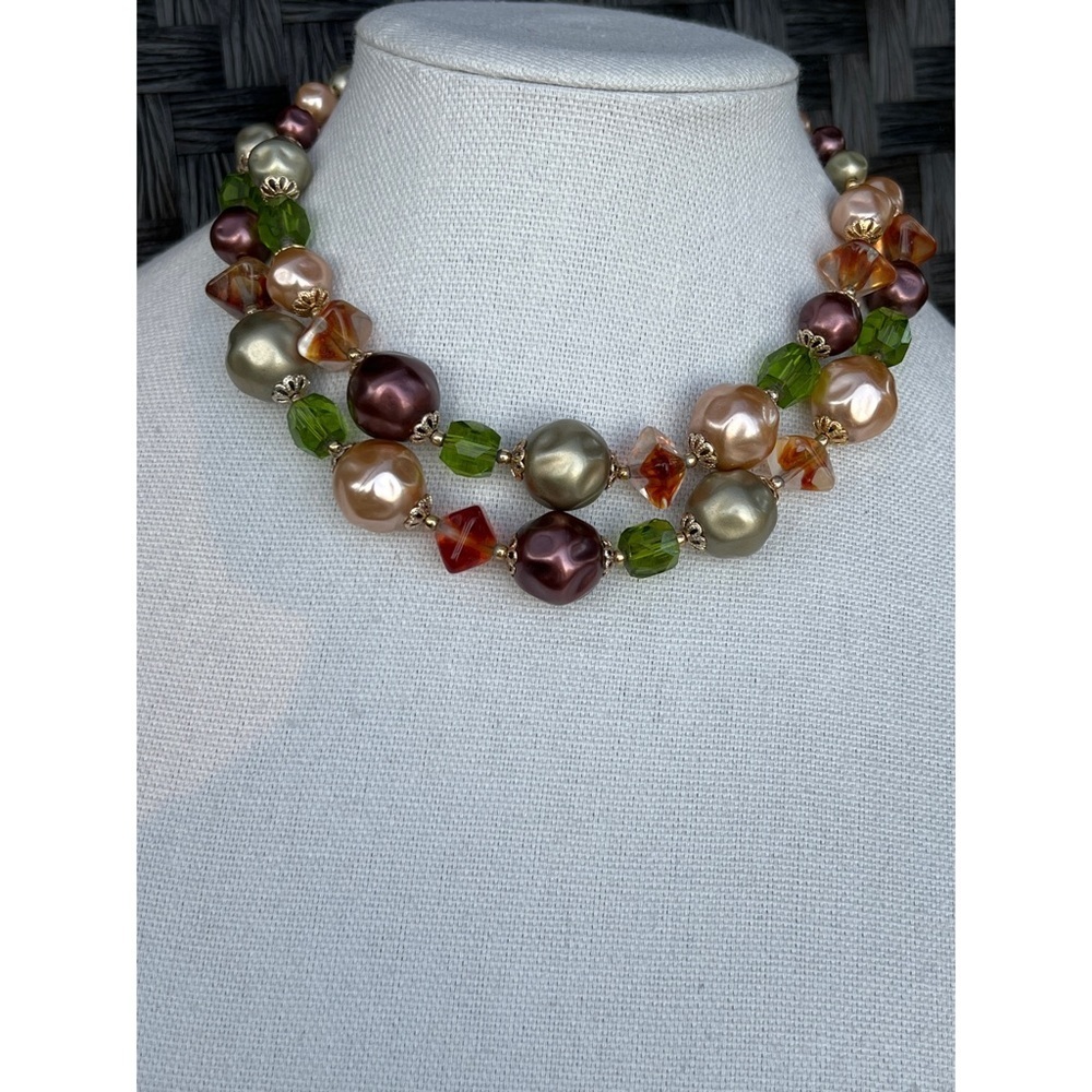 Vintage Two Strand Necklace